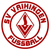 Logo of SV Vaihingen Fußball: red circular emblem with a diamond shape and flame at center, and the club name around the edge